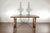 Italian Bronze Midcentury Table Lamps with Scrolling Motifs, on Lucite Bases For Sale In Atlanta - Image 6 of 12