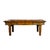 Chinese Vintage Chinese Orange Yellow Long Dragon Carving Console Table For Sale - Image 3 of 18
