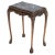 English Oak & Faux Marble Lion Paw Side Table For Sale - Image 10 of 10