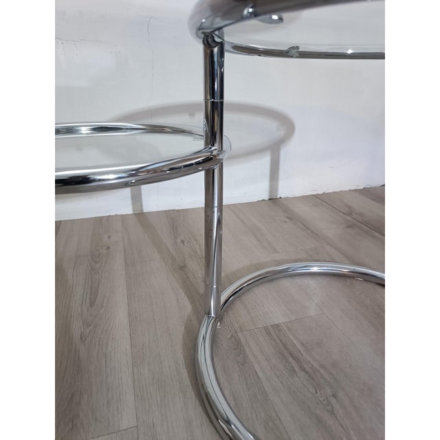 Silver Coffee Table with Swivel Tops, 1980s For Sale - Image 8 of 11