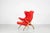 Red Vintage Fiorenza Chair by Franco Albini for Arflex, 1950s For Sale - Image 8 of 18