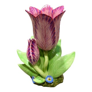 Mottahedeh Tulip Vase - Stately Homes, Sir Humphrey Wakefield Br For Sale
