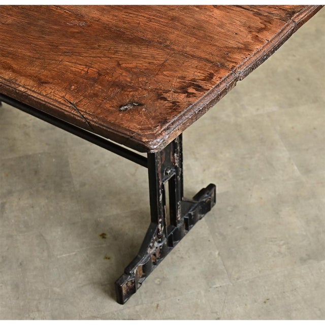 Traditional French 19th Century Bistro Table For Sale - Image 3 of 16