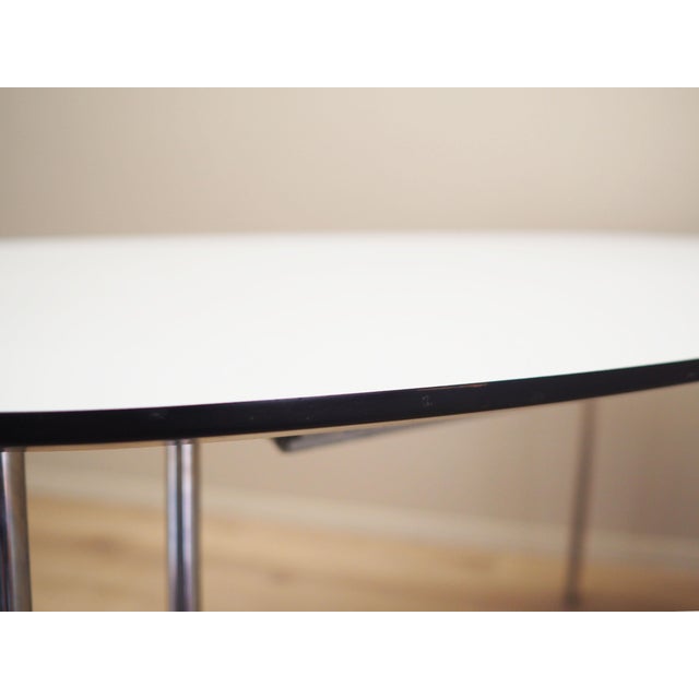 Vintage Italian White Table, 1990s For Sale - Image 10 of 18