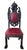 Late 18th Century-Early 19th Century, High backed chair, Throne, Solid wood frame, Upholstered leather seats and back pad,...