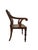 Pair of Caned & Carved Wood Arm Chairs For Sale - Image 17 of 18