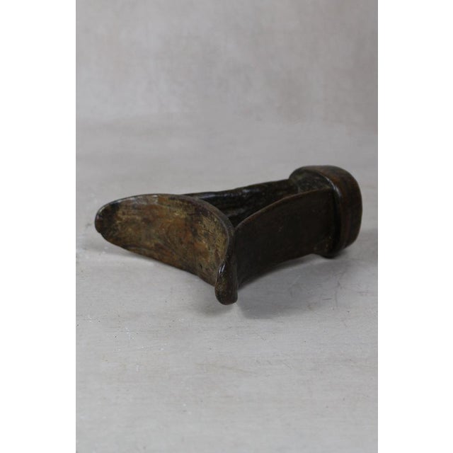 Vintage Ethiopian Headrest in Wood For Sale - Image 5 of 6