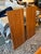 Wood Ethan Allen Arts & Crafts Style Cherry Dining Table With Eight Slat-Back Chairs For Sale - Image 7 of 17