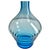 Glass Large Cobalt Blue Decanter from Boom, Belgium, 1930s For Sale - Image 7 of 9