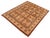 Shabby Chic Bohemien Ziegler Brown Tan Hand-Knotted Wool Rug - 7'10'' X 9'10'' For Sale - Image 3 of 8