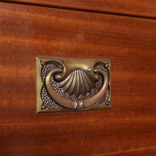 Art Deco Wardrobe in Walnut For Sale - Image 11 of 14