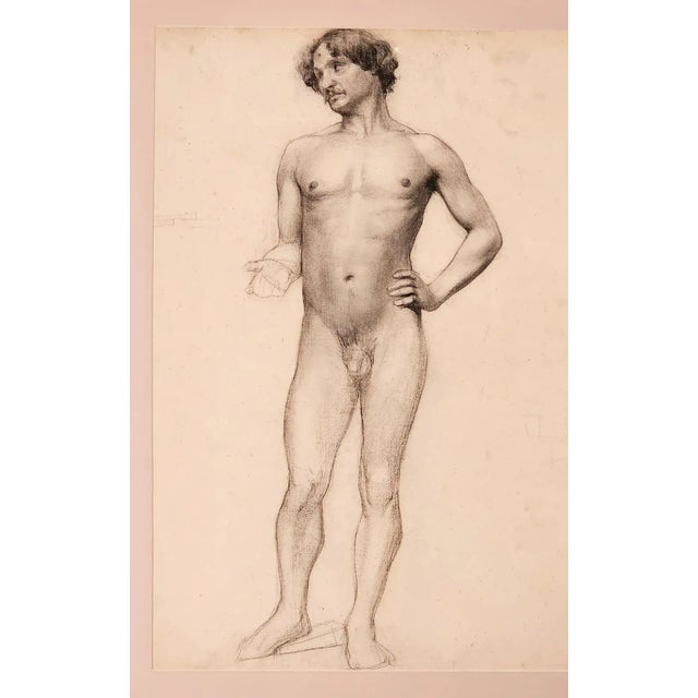 An École des Beaux-Arts academic study, France, circa 1880.