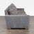 Restoration Hardware Restoration Hardware Maxwell 3-Seat Modern Gray Leather Sofa For Sale - Image 4 of 8