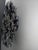 Early 21st Century Juju Hat Speckled White Gray and Navy Blue of 24" - 60 Cm For Sale - Image 5 of 6