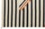 9x12 Modern Navajo-Inspired Geometric Wool Rug– Terracotta, Black & Cream For Sale - Image 10 of 11