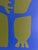Blue Bodasca, Cubist Painting Happy Blue Man, 2026, Acrylic on Canvas For Sale - Image 8 of 10