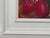 Ameryllis Study 3 - Miniature Abstract Floral Canvas Art by Contemporary Artist 2005 For Sale - Image 12 of 12