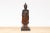 Asian Carved Antique Painted Buddha For Sale - Image 3 of 11