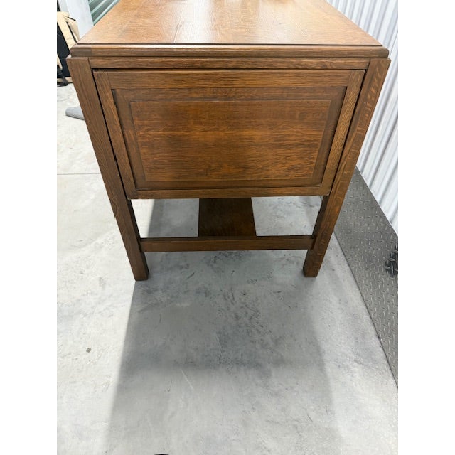1920s Auglaize Arnold Library Desk For Sale - Image 10 of 17