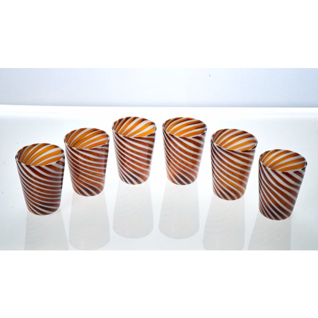 Early 21st Century Tequila Glasses by Mariana Iskra for Angelo Ballarin, Set of 6 For Sale - Image 5 of 5