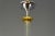 Art Deco French Chromed Brass and Glass Chandelier, 1930s For Sale - Image 6 of 16