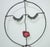 Artist Made Wire Lady Hanger With Wax Lips, 1980’s For Sale - Image 10 of 12