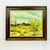 Rustic 1970s Vintage Southwestern Impressionist Saguaro Landscape Folk Art Original Oil Painting, Artist Signed For Sale - Image 3 of 13