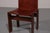Walnut and Cognac Saddle Leather Monk Chairs by Afra and Tobia Scarpa, 1970, Set of 6 For Sale - Image 11 of 14