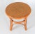 Mid-Century Rattan & Cane Side or End Table For Sale In Milwaukee - Image 6 of 12