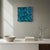 Nikolaos Schizas Contemporary Abstract Mixed Media on Wood "Saturn Blue" by Nikolaos Schizas For Sale - Image 4 of 6