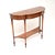 Hollywood Regency Antique Regency Style Burr Walnut Console Table, 1950 For Sale - Image 3 of 10