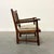1920s Dutch Hague School Art Deco Oak Armchair, 1920s For Sale - Image 5 of 15