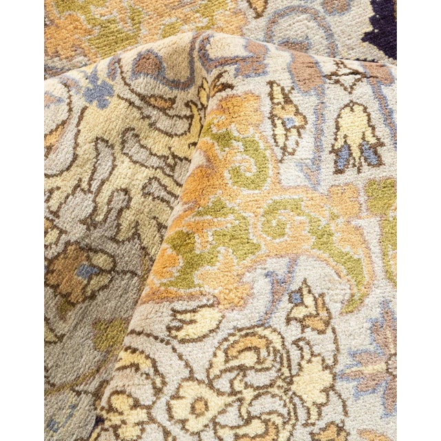 Textile Mogul, One-of-a-Kind Hand-Knotted Area Rug - Ivory, 6' 2" x 9' 2" For Sale - Image 7 of 8