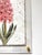 Contemporary Pink Hyacinth - Hand Textured Pink Flower Art For Sale - Image 3 of 6