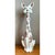 Vintage Italian Floral Hand-Painted Ceramic Cat For Sale In West Palm - Image 6 of 12