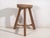 Brown Antique Chinese Elm Stool, 1900s For Sale - Image 8 of 9