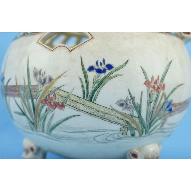 Japanese Ceramic Kōro Incense Burner, 1800s, Set of 2 For Sale - Image 18 of 18