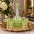 1950s Mid-Century Green Frosted Glass & Gold Gilt Decanter With 4 Cordial Glasses, 5-Piece Set For Sale - Image 5 of 5