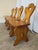 Vintage Alpine Wooden Chairs, 1970s, Set of 4 For Sale - Image 4 of 18