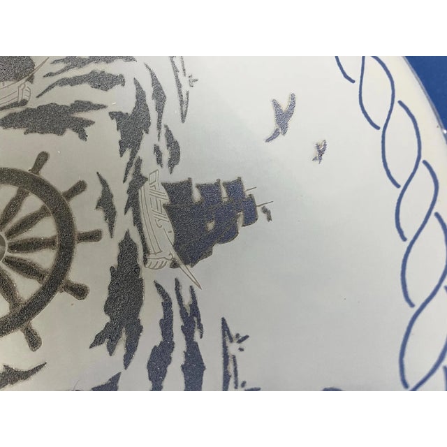 1960s Nautical Ships Flush Light For Sale - Image 15 of 16