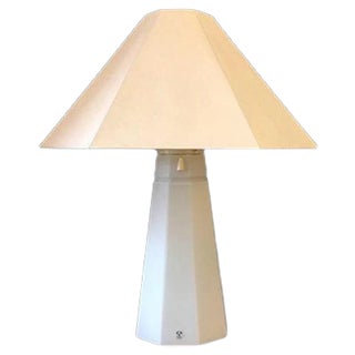 Opal Glass Table Lamp from Peill & Putzler, 1960s For Sale