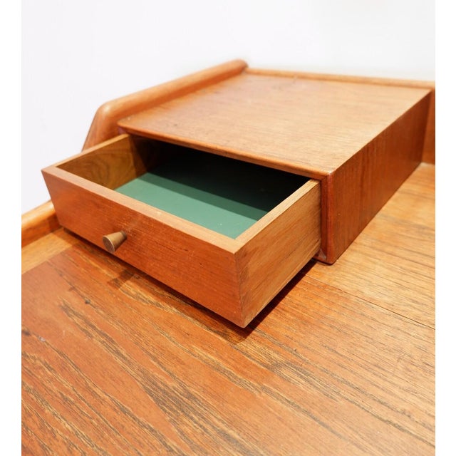 1950s Desk by Svend Åge Madsen for K. Knudsen & Søn, Denmark, 1950s For Sale - Image 5 of 18