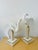 Postmodern Vintage 1980s Pair of Maitland Smith Tessellated Stone Stylized Bird Statues For Sale - Image 3 of 15