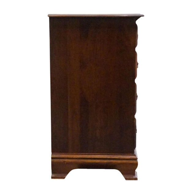 Cresent Furniture Solid Cherry Traditional Style 60" Double Dresser 551-88 For Sale - Image 11 of 12