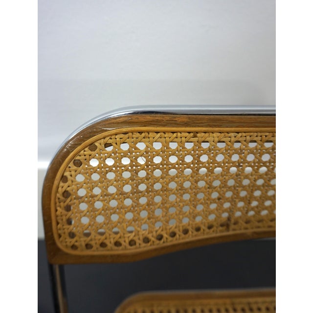 Vintage Plia Chairs in Cane Fabric by Giancarlo Piretti for Anonima Castelli, 1970s, Set of 4 For Sale - Image 10 of 18