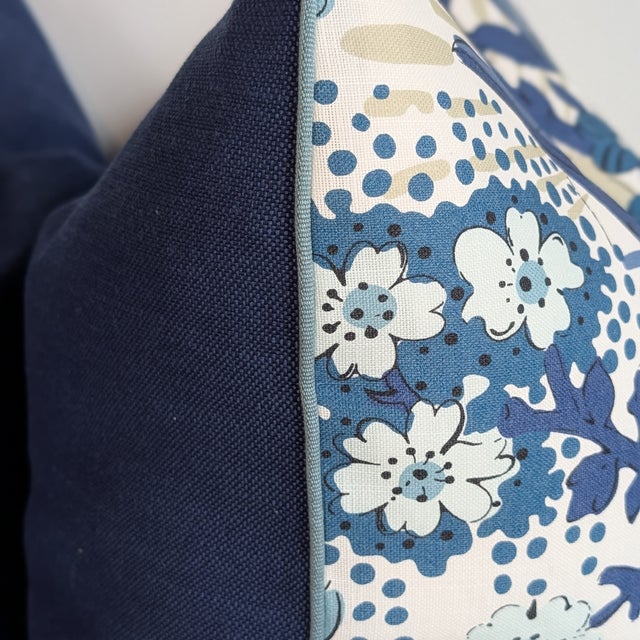 Not Yet Made - Made To Order Harlequin Shenlong Performance Pillows in Celeste/ For Sale - Image 5 of 6