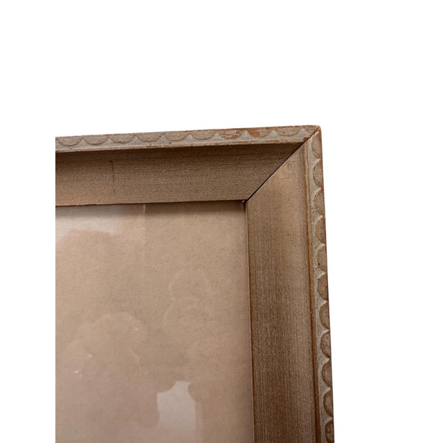 Wood Vintage Floral Print - Les Fleurs Du Temps For Sale - Image 7 of 9