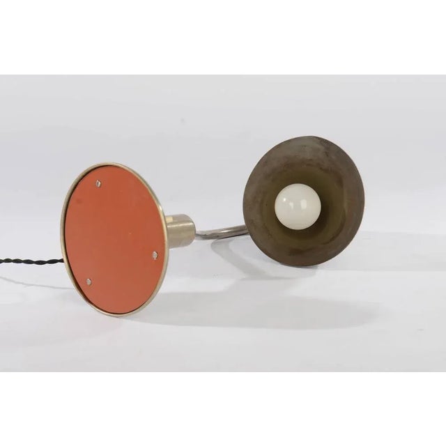Metal Bauhaus Functionalist Nickel Plated Desk Lamp IAS 5972 by Franta Anýž, 1930s For Sale - Image 7 of 8