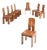 Chairs by Carlo Scarpa for Bernini, 1970, Set of 8 For Sale