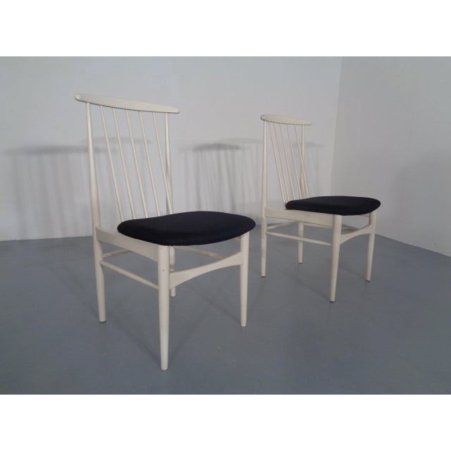 Black German Dining Chairs from Ernst Martin Dettinger, 1960s, Set of 6 For Sale - Image 8 of 14